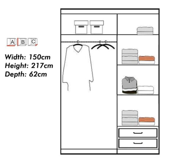 Lyon White Wardrobe - Image 5