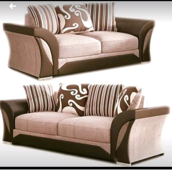 Shannon 3+2 Sofa ( Brown/Beige) - Image 2