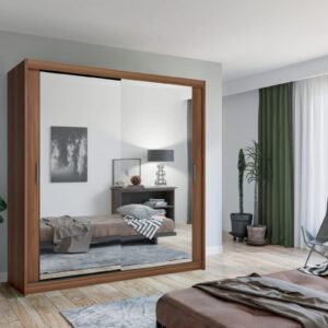Mumbai Walnut Wardrobe