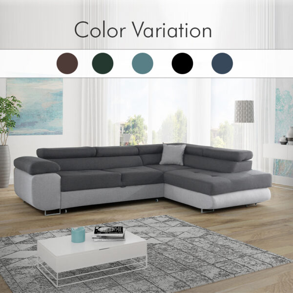 R-Lido Corner Sofa Bed - Image 2