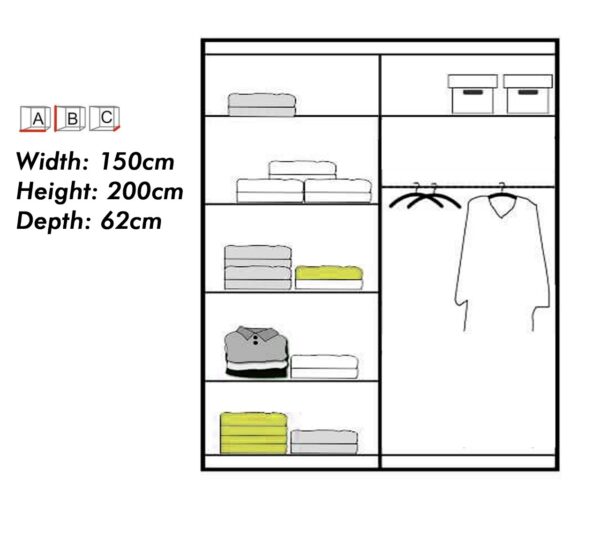 Inversion White Wardrobe - Image 3