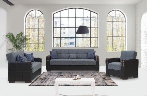 R-Malta Grey 3+2+1 Sofa Set