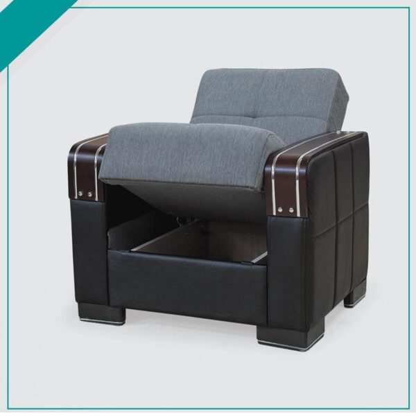 R-Malta Grey 3+2+1 Sofa Set - Image 2