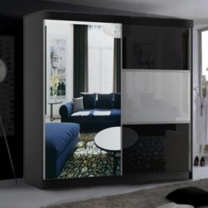 Paris Black High Gloss (200 CM)