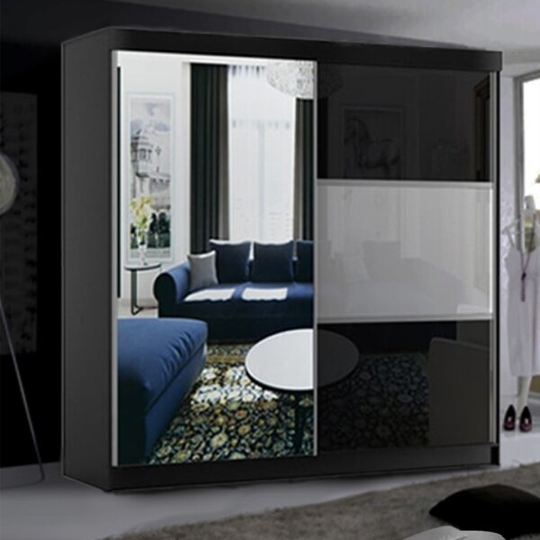 Paris Black High Gloss (200 CM)