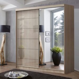 Inversion Oak Wardrobe