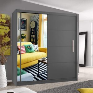 Laxmi Grey Wardrobe