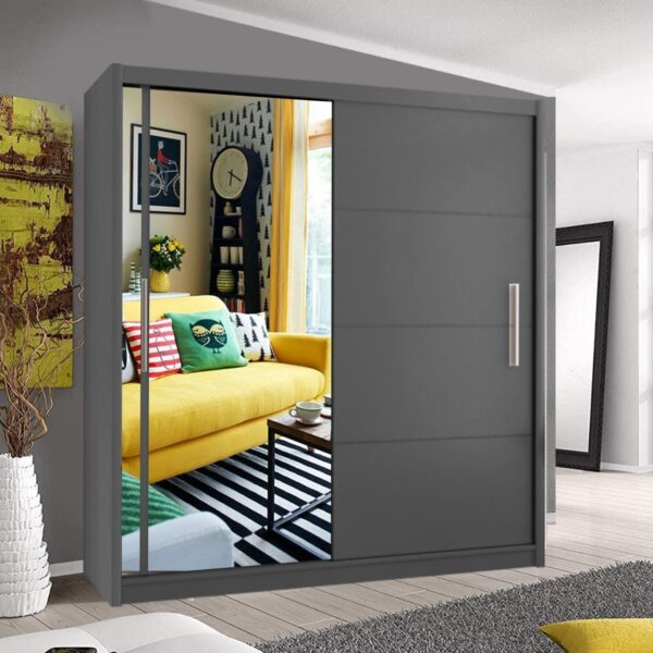 Laxmi Grey Wardrobe