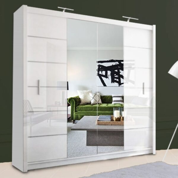Oasis Sliding Door Wardrobe – ( Grey )