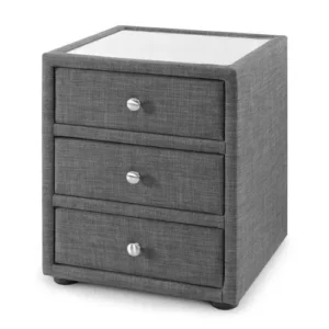 Grey Bedside Drawers