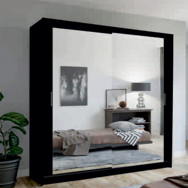 Mumbai Black Wardrobe