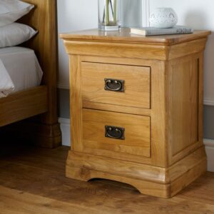Oak Bedside Drawers