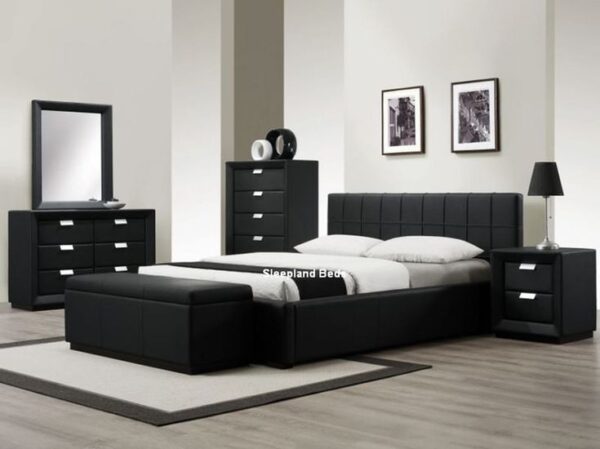 Queen Black Bedroom Set