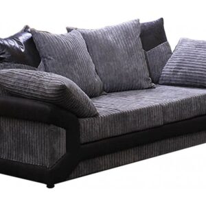 Dino Blak Grey Sofa Set