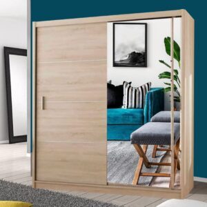 Laxmi Oak Wardrobe