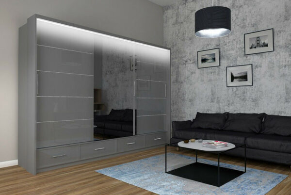 Hera Wardrobe ( Grey )