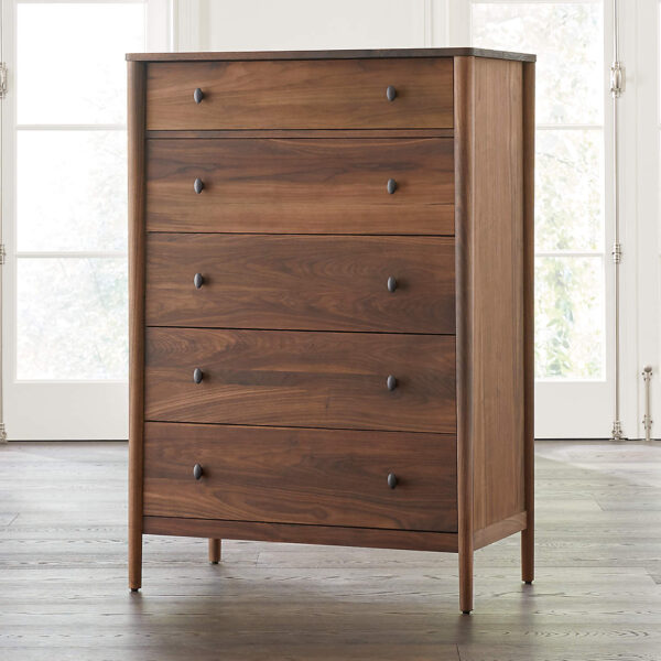 Walnet Chest Drawers - Image 3
