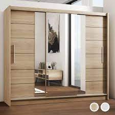 Laxmi Oak Wardrobe (250CM)