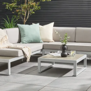 R-Ibiza Corner Sofa White